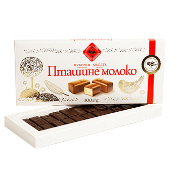 Цукерки глазуровані "Пташине молоко" 300